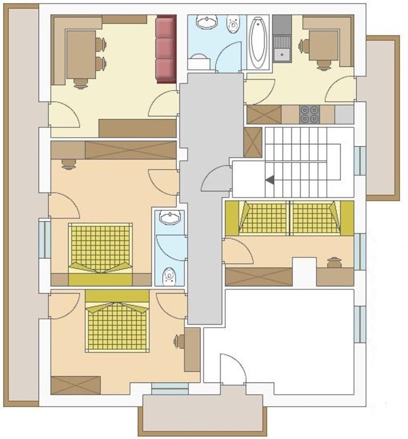 Cesa Gravina Suaut Apartment Ortisei Exterior photo